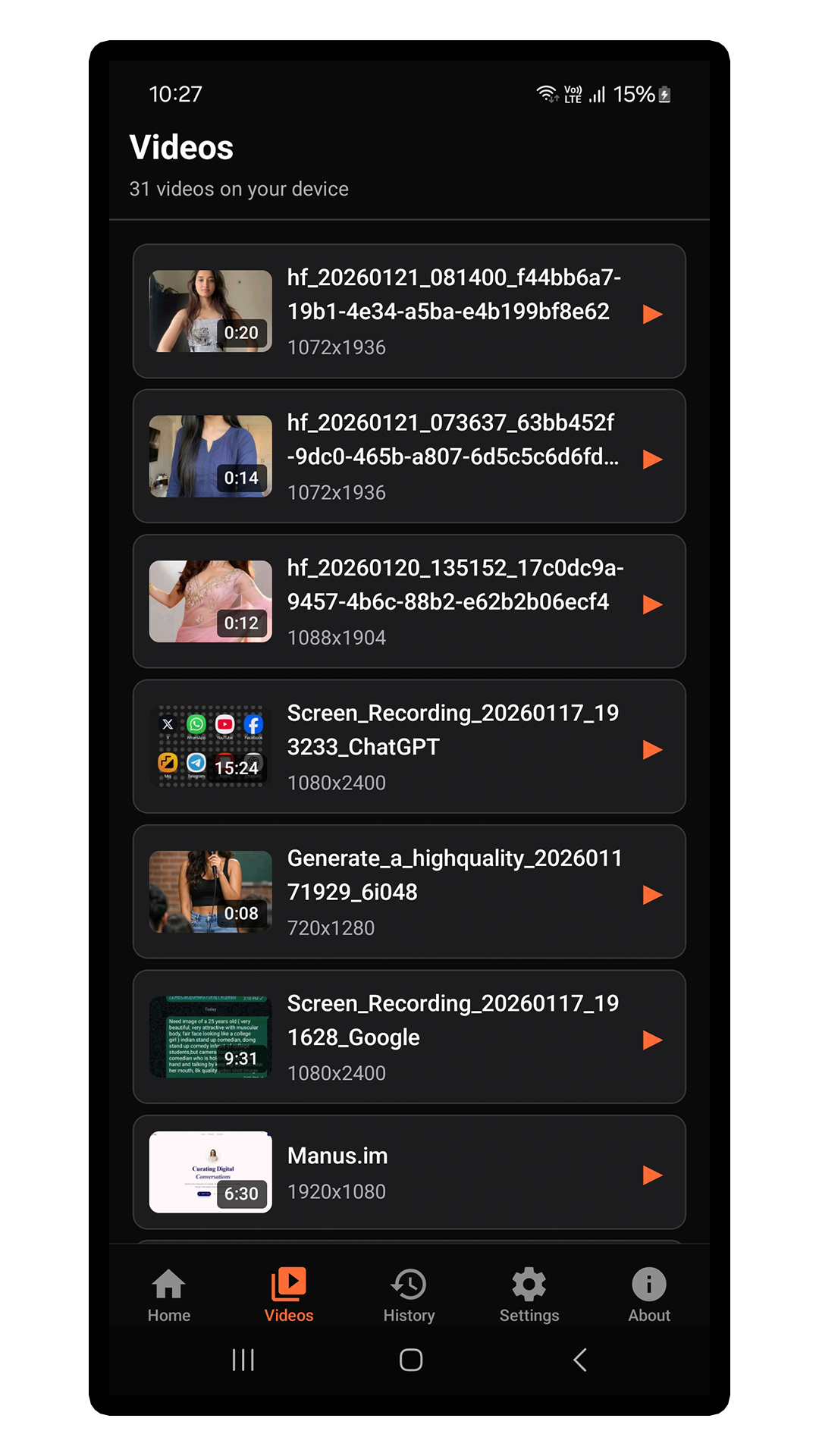 HindPlayer Video Library